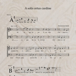 A solis ortus cardine T/B PDF Score