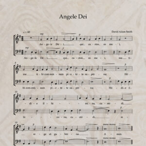 Angele Dei T/B PDF Score