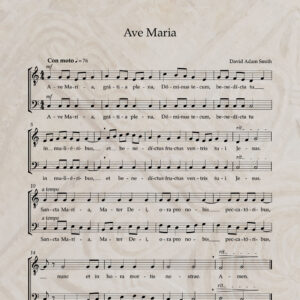 Ave Maria T/B PDF Score
