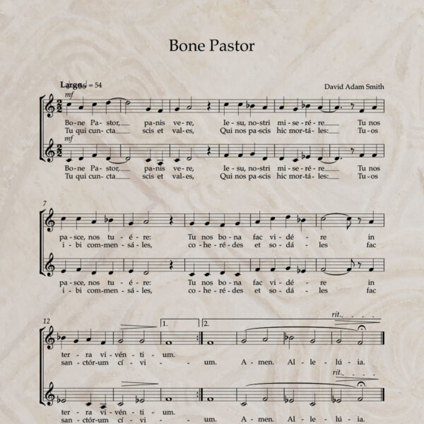 Bone Pastor S/A PDF Score