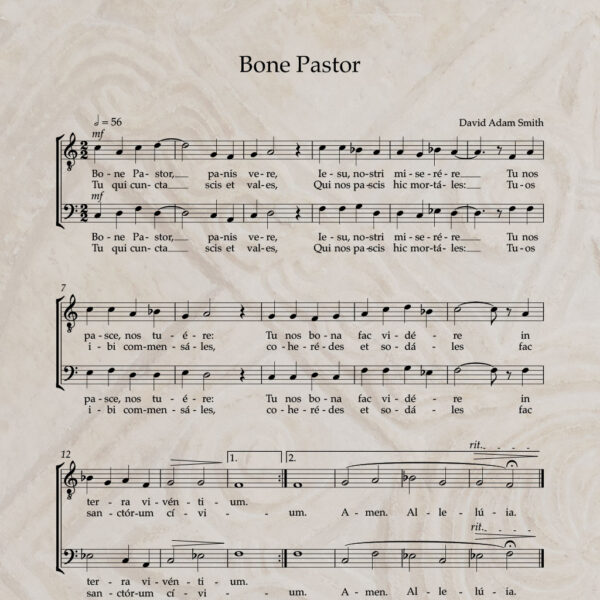 Bone Pastor T/B PDF Score