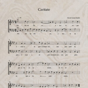 Caritate T/B PDF Score