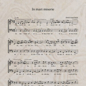 In mari miserie T/B PDF Score