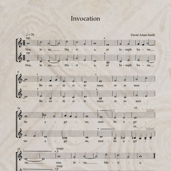 Invocation S/A PDF Score