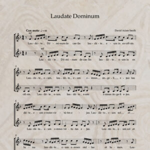 Laudate Dominum S/A PDF Score