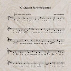 O Creator Sancte Spiritus S/A PDF Score