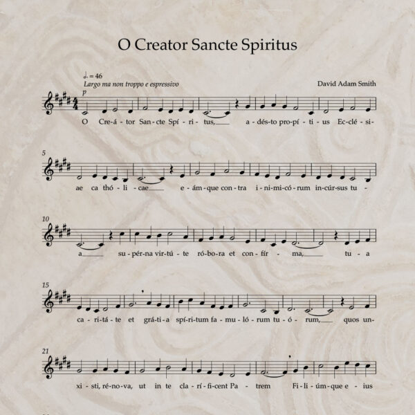 O Creator Sancte Spiritus S/A PDF Score