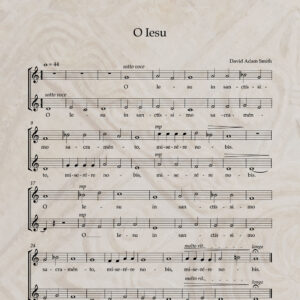 O Iesu S/A PDF Score