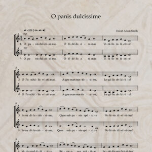 O panis dulcissime S/A PDF Score