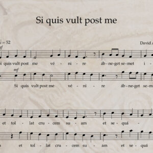 Si quis vult post me T/B PDF Score