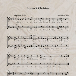 Surrexit Christus T/B PDF Score