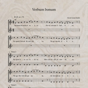 Verbum bonum S/A PDF Score