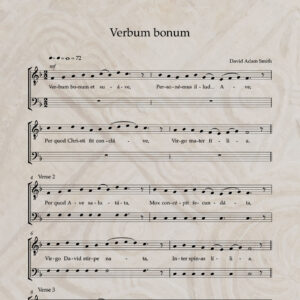 Verbum bonum T/B PDF Score