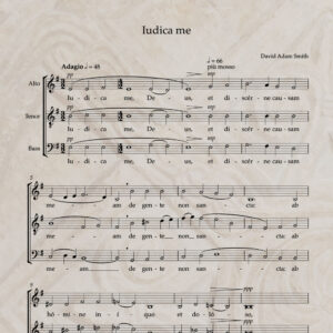 Iudica me ATB PDF Score