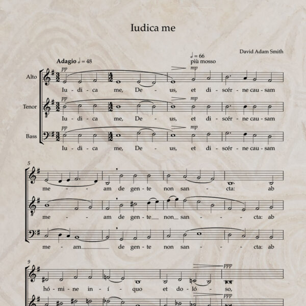 Iudica me ATB PDF Score