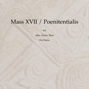 Missa Poenitentialis - Complete Edition PDF Score