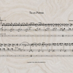 Tu es Petrus PDF Score
