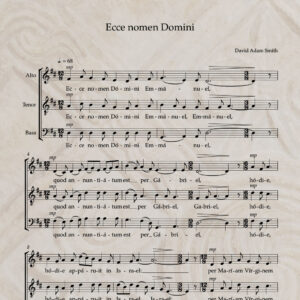 Ecce Nomen Domini pdf preview