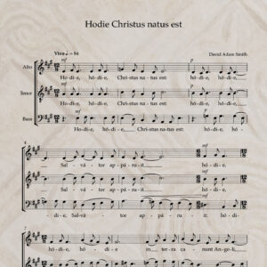 Hodie Christus Natus pdf preview