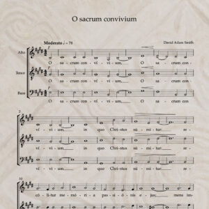 O Sacrum convivium pdf preview image